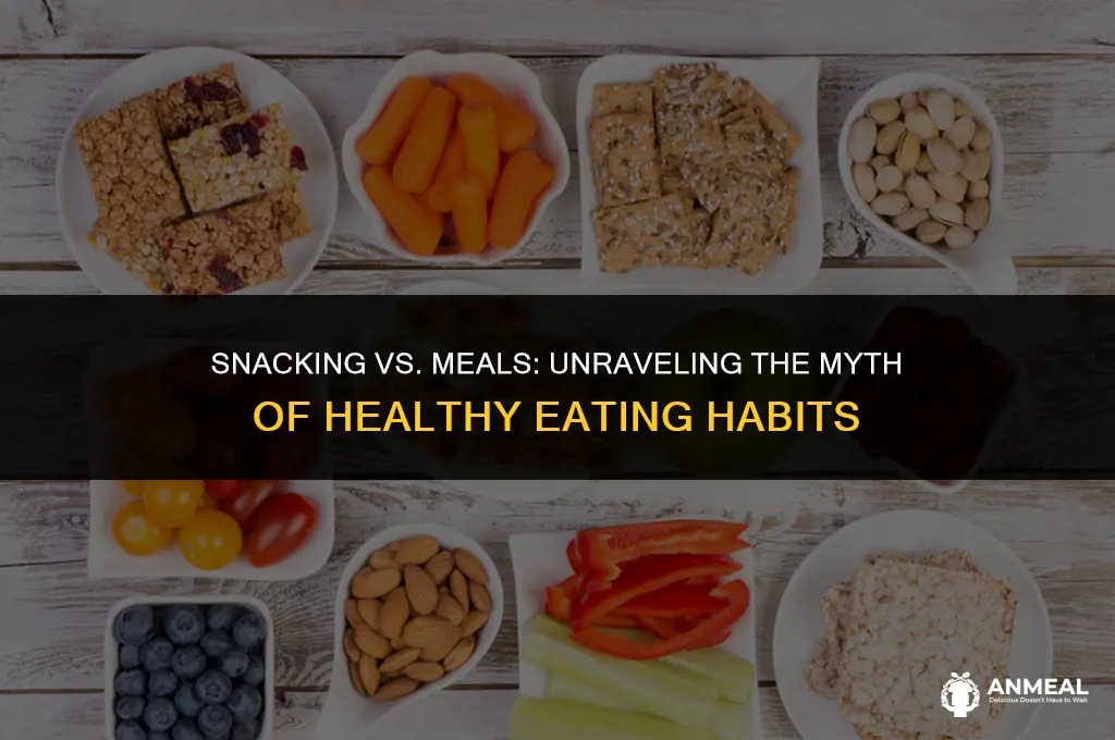 is it bad to eat snacks instead of meals