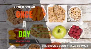 Snacking Habits: Is Once a Day Enough?