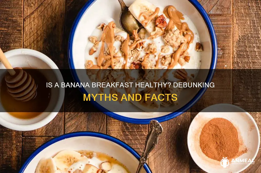 is it bad to have a banana for breakfast