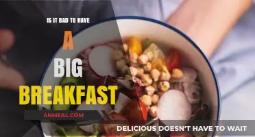 Big Breakfasts: Healthy Habit or Harmful Morning Indulgence?