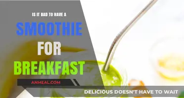 Smoothies for Breakfast: Healthy Choice or Hidden Pitfall?