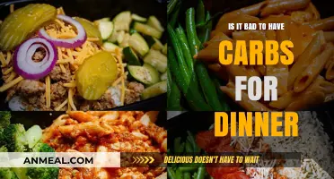 Carbs for Dinner: Healthy Choice or Dietary Mistake?