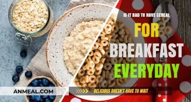 Is Daily Cereal Breakfast Healthy? Pros, Cons, and Better Alternatives