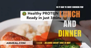 Is Eating Chicken Twice Daily Healthy? Lunch and Dinner Debate