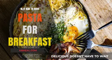 Pasta for Breakfast: Healthy Choice or Morning Misstep?