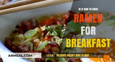 Ramen for Breakfast: Healthy or Unhealthy?