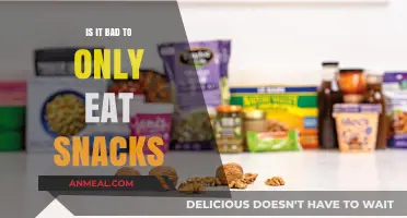 Snack-Only Diet: Potential Pitfalls and Healthier Alternatives