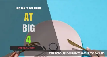 Skipping Dinner at Big 4: Impact on Health and Productivity