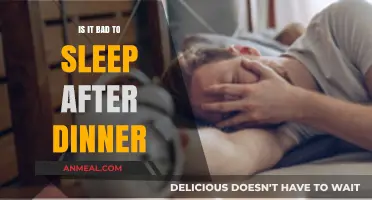 Sleeping After Dinner: Healthy Habit or Harmful to Digestion?