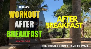Is Working Out After Breakfast Beneficial or Detrimental to Your Fitness?