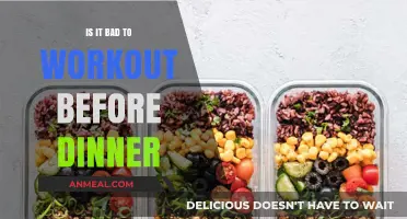 Is Working Out Before Dinner Bad? Pre-Dinner Exercise Pros and Cons