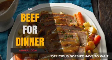 Beef for Dinner: Exploring the Perfect Evening Meal Choice