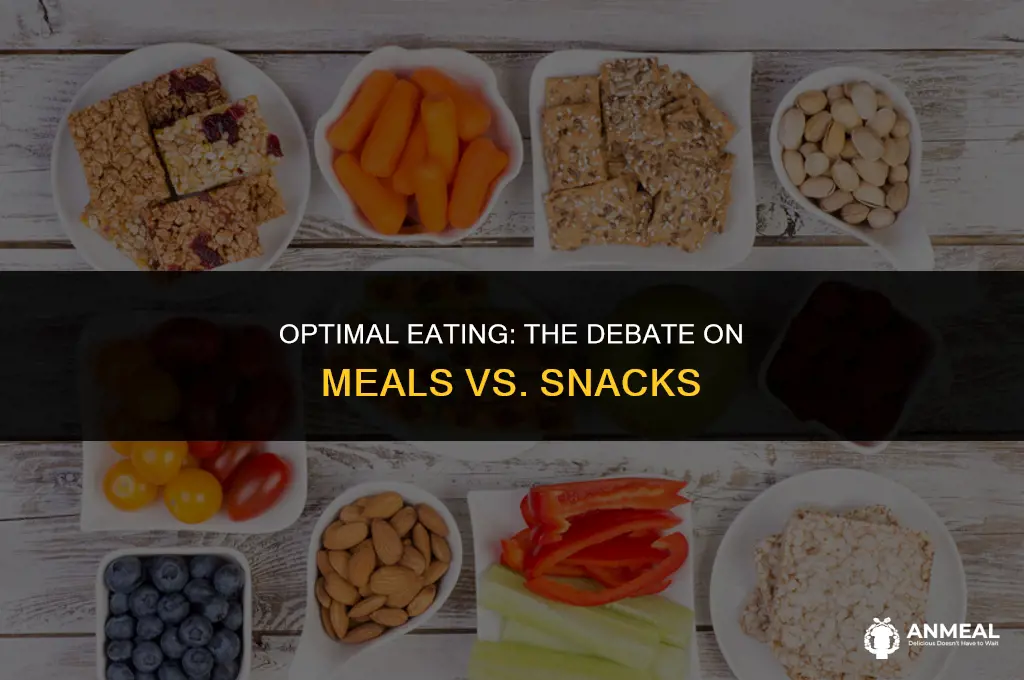 is it best to eat 3 meals and no snacks