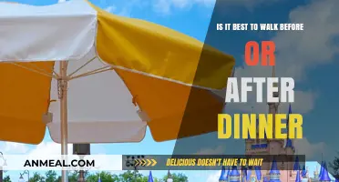 Walk Before or After Dinner: Timing Your Steps for Optimal Health