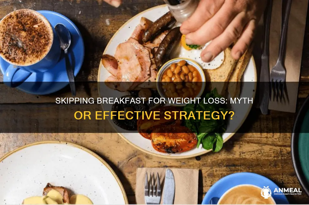 is it better for weight loss to skip breakfast