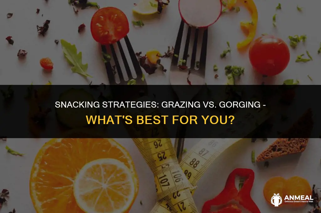 is it better to eat small snacks throughout the day