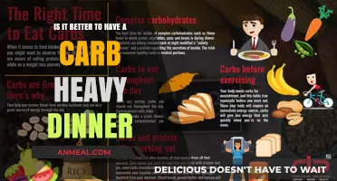 Carb-Heavy Dinners: Benefits, Drawbacks, and Optimal Timing for Health