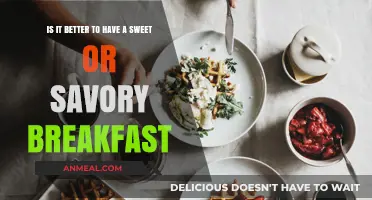 Sweet vs. Savory Breakfast: Which Morning Choice Boosts Your Day?