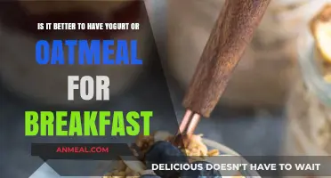 Yogurt vs. Oatmeal: Which Breakfast Boosts Health and Energy Best?