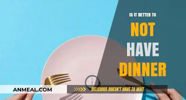 Skipping Dinner: Health Benefits or Hidden Risks? Expert Insights