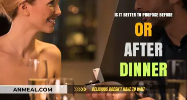 Propose Before or After Dinner: Timing Your Perfect Proposal Moment