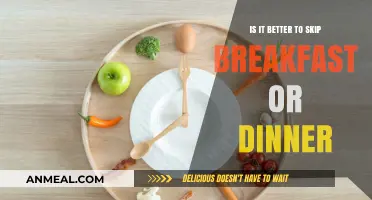 Skipping Breakfast or Dinner: Which Meal is Best to Miss?