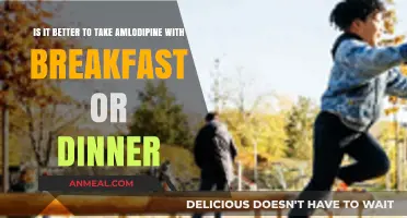 Amlodipine Timing: Breakfast or Dinner for Optimal Effectiveness?