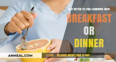 Lisinopril Timing: Breakfast or Dinner for Optimal Effectiveness?