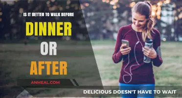 Walk Before or After Dinner: Timing Your Stroll for Optimal Benefits