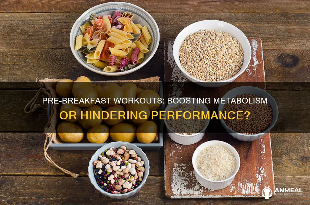 is it better to workout befor breakfast