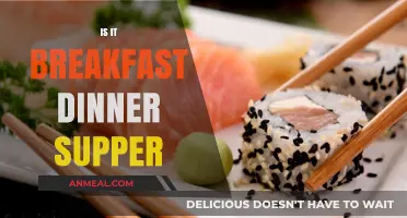Breakfast, Dinner, or Supper: Decoding Meal Names and Traditions