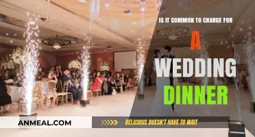 Should You Charge Guests for Wedding Dinner? Etiquette Explained