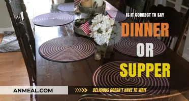 Dinner vs. Supper: Unraveling the Correct Term for Your Evening Meal