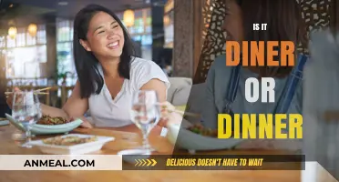 Diner vs. Dinner: Unraveling the Confusion Over Meal Terminology
