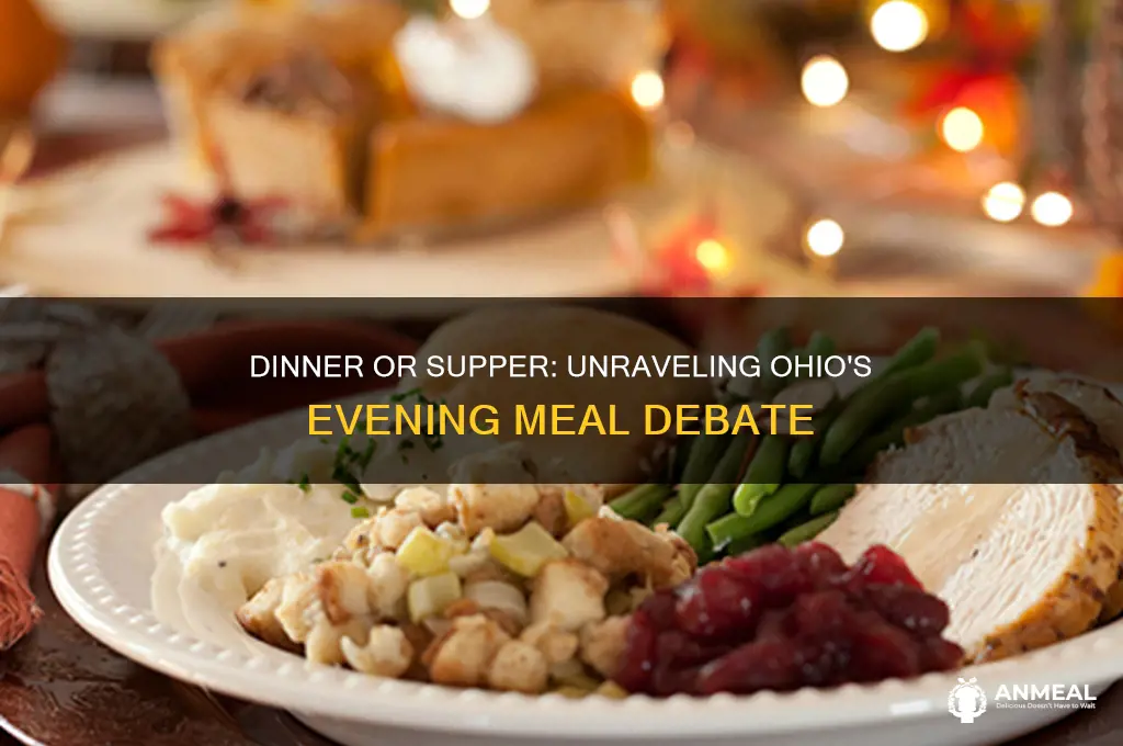 is it dinner or supper in ohio