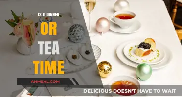 Dinner or Tea Time: Decoding the Perfect Evening Meal Moment