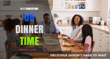 Dinnertime vs. Dinner Time: Unraveling the Correct Usage and Why It Matters