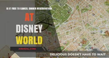 Canceling Disney World Dinner Reservations: Are There Hidden Fees?