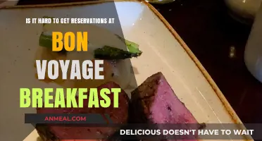 Bon Voyage Breakfast Reservations: How Difficult Are They to Secure?