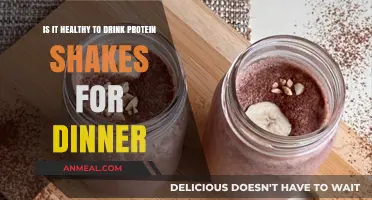 Protein Shakes for Dinner: Healthy Choice or Nutritional Shortcut?