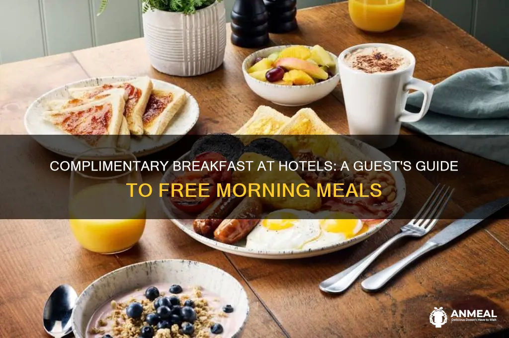 is it hotels offering complimentary breakfast