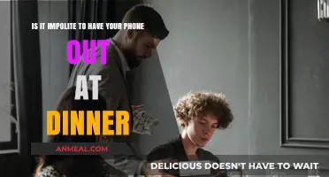 Phone Etiquette at Dinner: Polite or Socially Unacceptable?