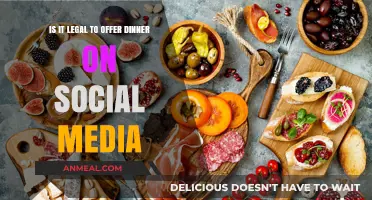 Offering Dinner on Social Media: Legal Considerations and Best Practices