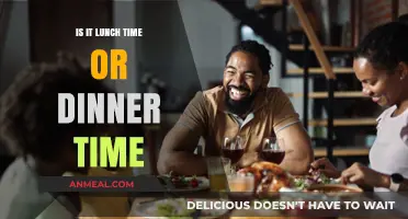 Lunch or Dinner: Decoding the Perfect Time to Eat Your Next Meal