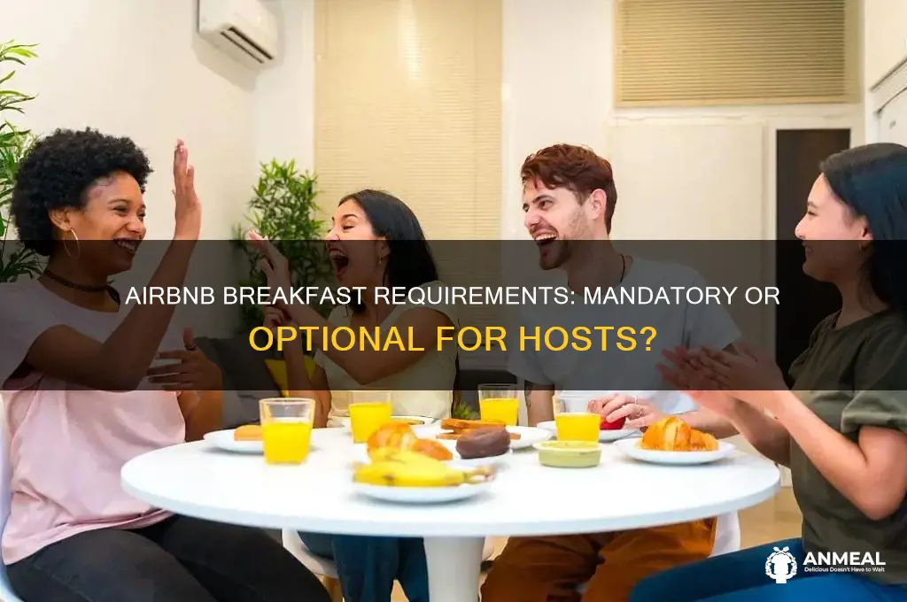 is it mandatory to give breakfast in airbnb
