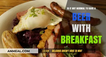 Breakfast Beer: Normal Morning Ritual or Unconventional Choice?