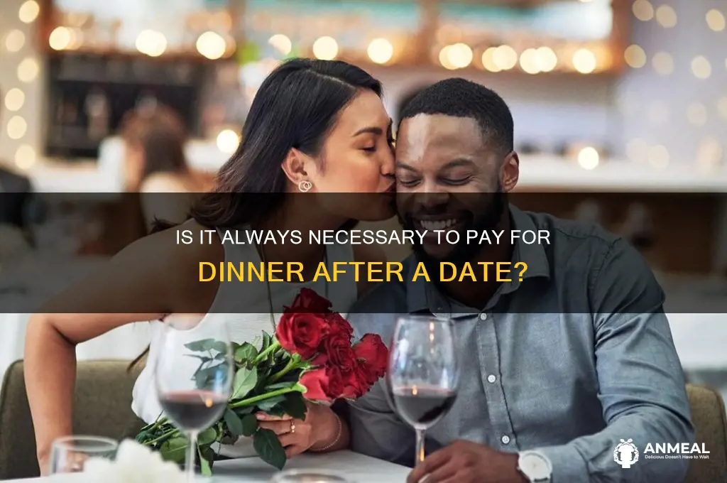 is it nys all to pay for dinner after