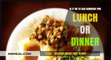 Is It Okay to Invite Someone for Lunch or Dinner?