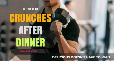 Crunches After Dinner: Healthy Habit or Digestive Disaster?