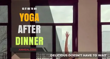 Yoga After Dinner: Benefits, Risks, and Best Practices for Digestion